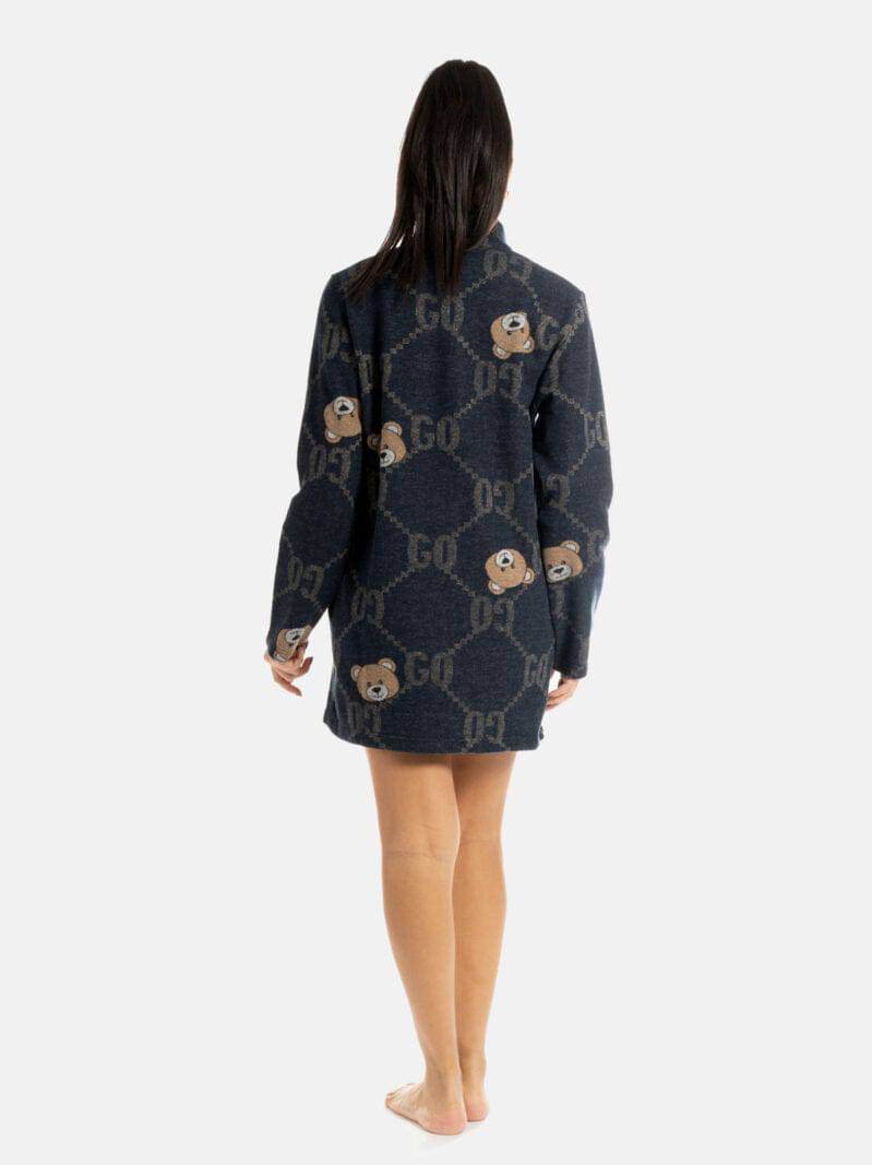 Vestaglia Abbottonata Donna I2203 Fida - evabiancheria